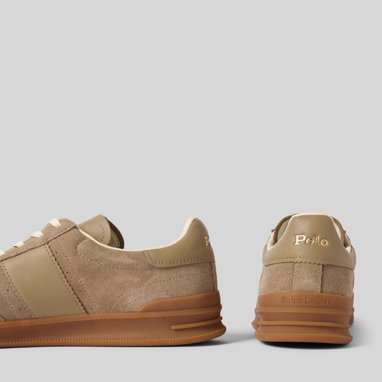 Мъжки кецове Polo Ralph Lauren Men Sneakers 809978010002 Heel View