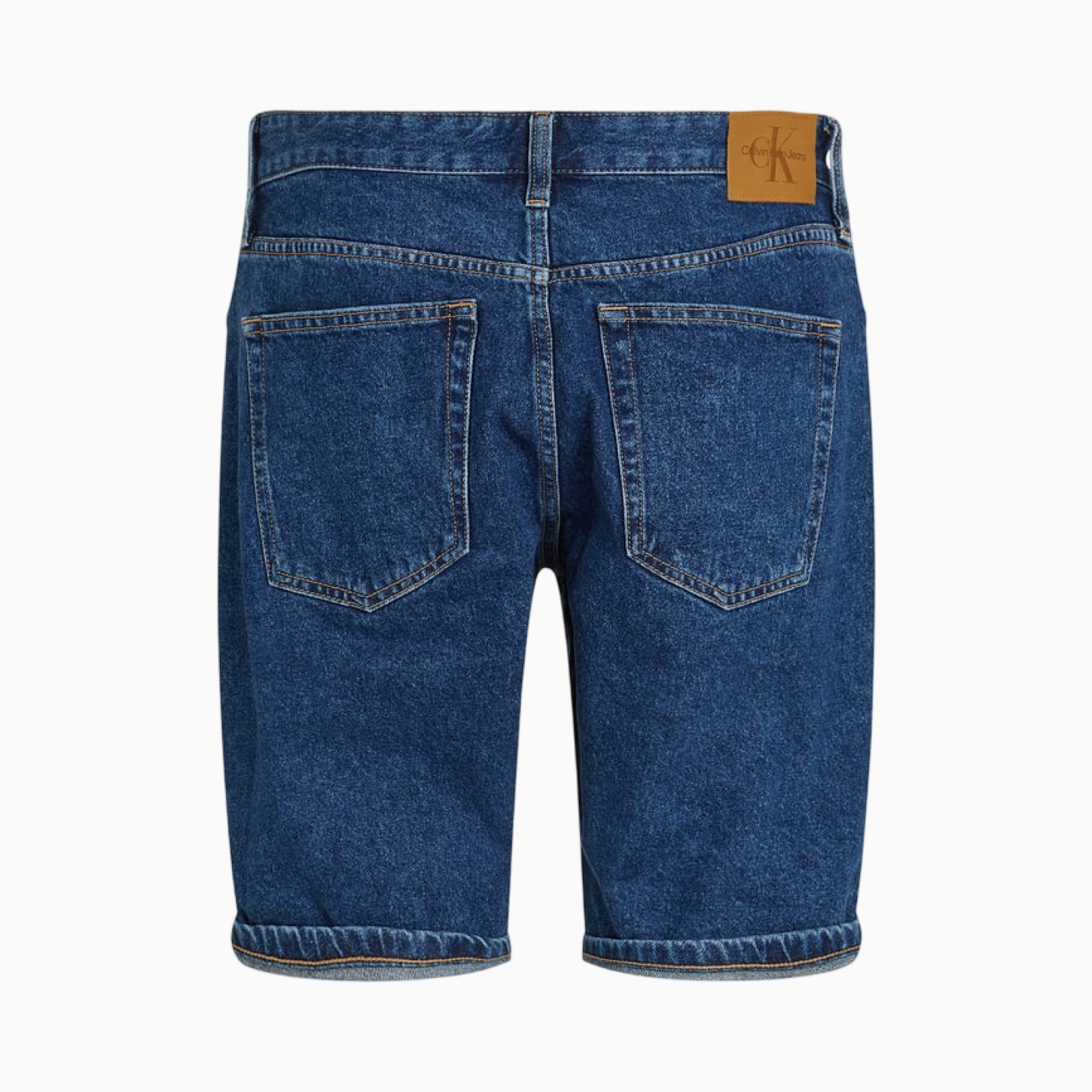 Мъжки сини дънкови къси панталони Calvin Klein Jeans J30J327192