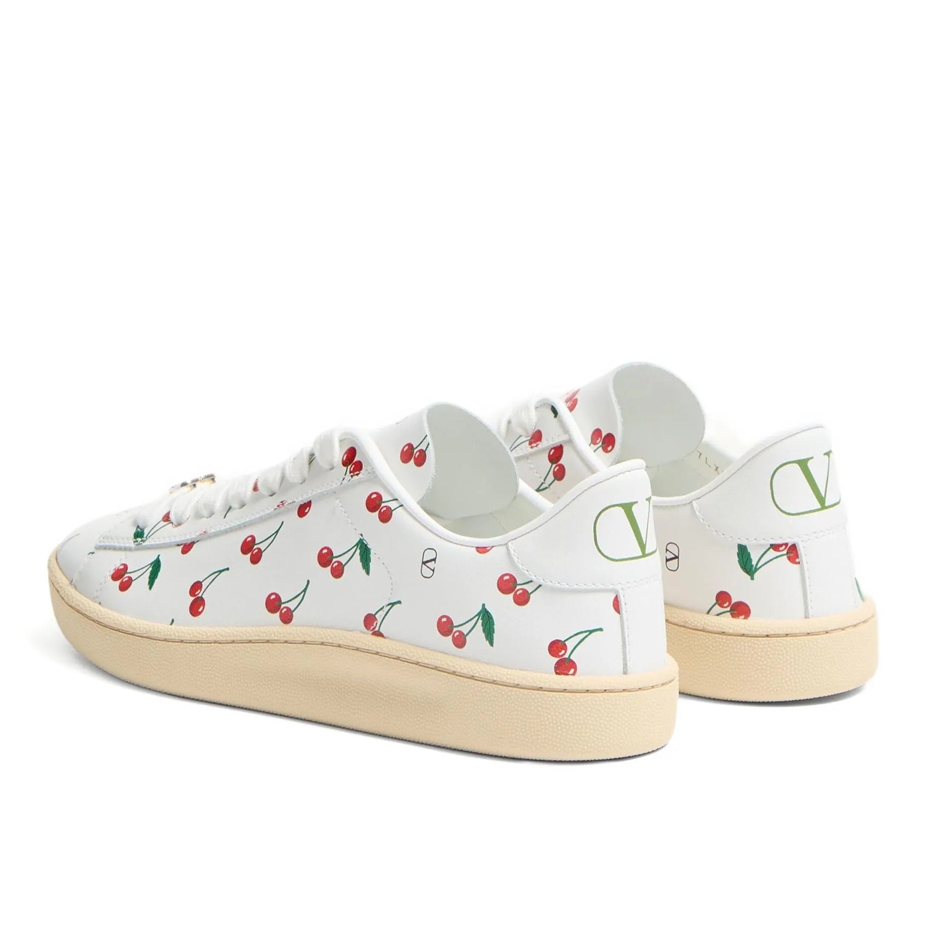 Women’s sneakers Valentino Garavani 7W2S0LX9DRJCSV Royco Cherryfic heels view