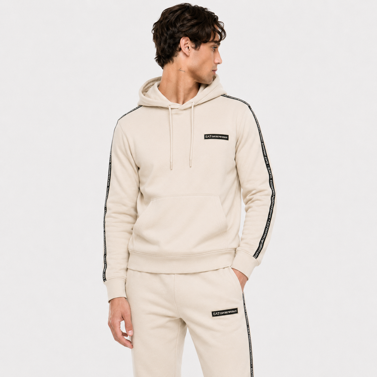 Мъжки суичър EA7 Emporio Armani Men Sweatshirt 7M002196 AF10377 U1079 Front View