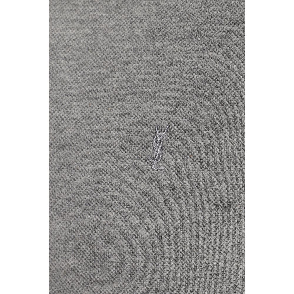 Поло тениска Saint Laurent Cassandre