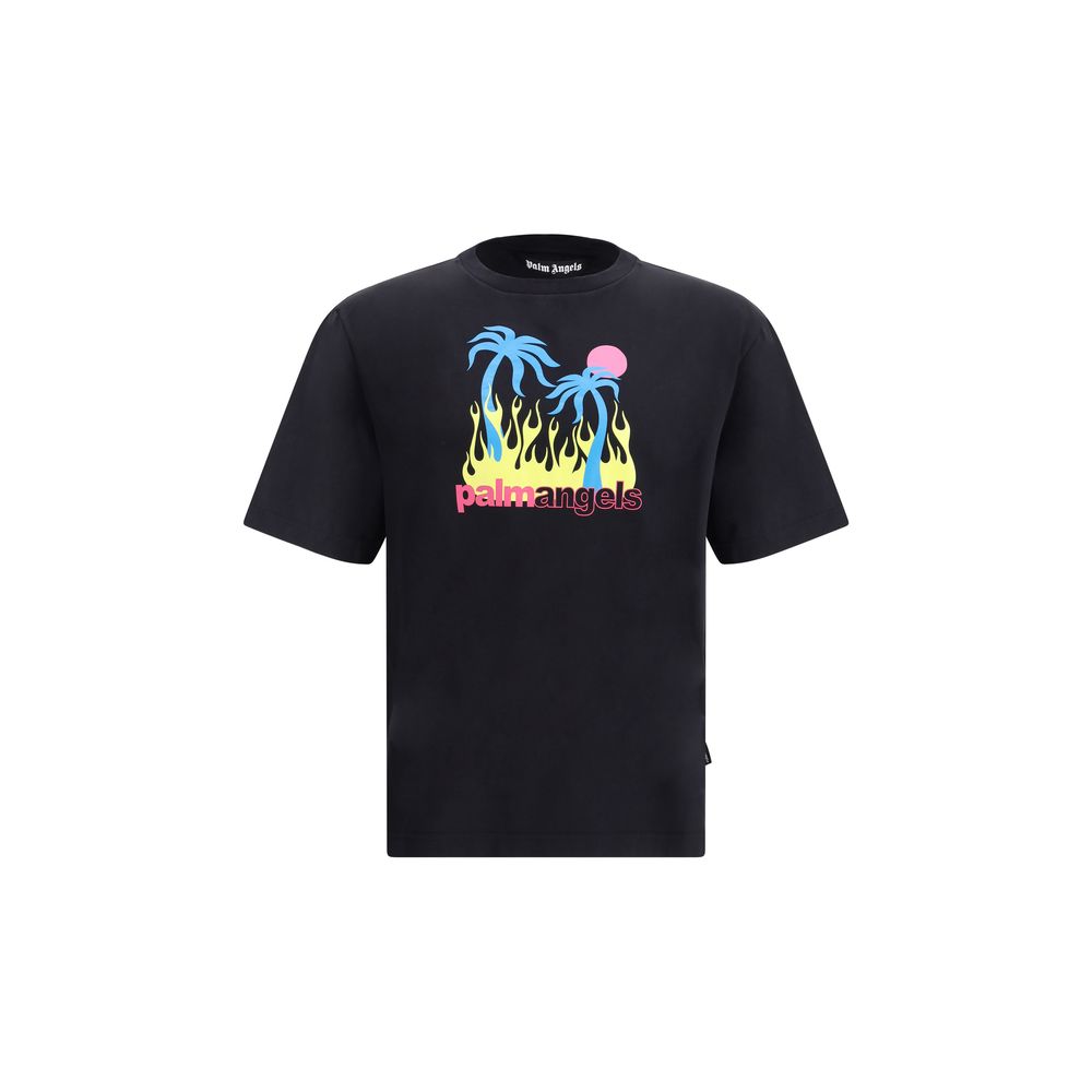 Тениска Palm Angels Burning Oasi