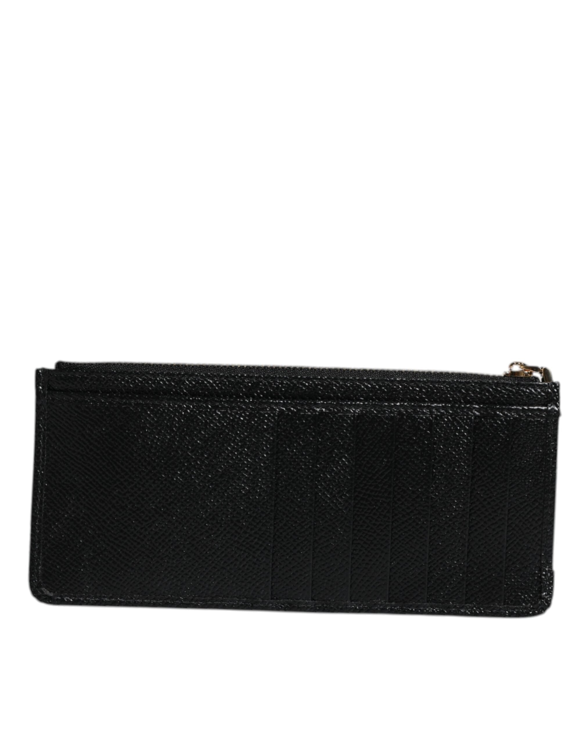 Dolce & Gabbana черен кожен портфейл #DGLovesLondon Cardholder Case