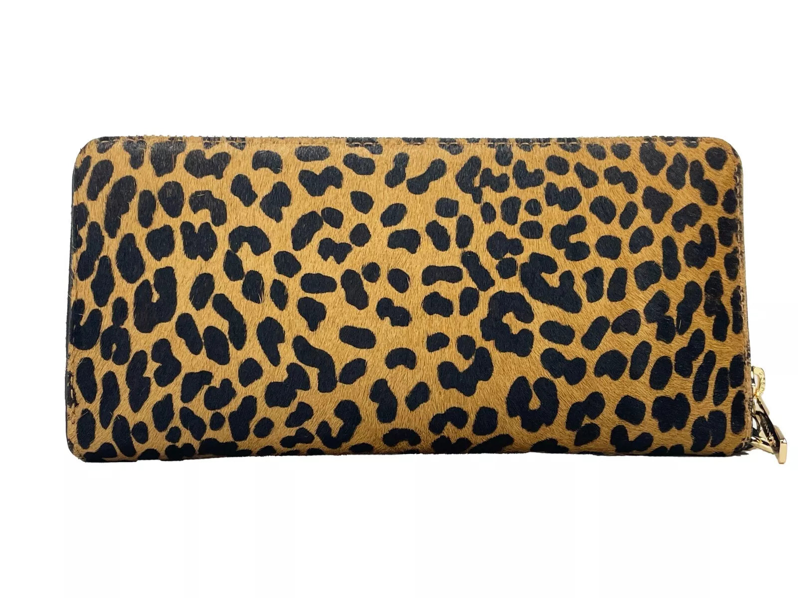 Портфейл Continental Wristlet Jet Set с животински принт на Michael Kors