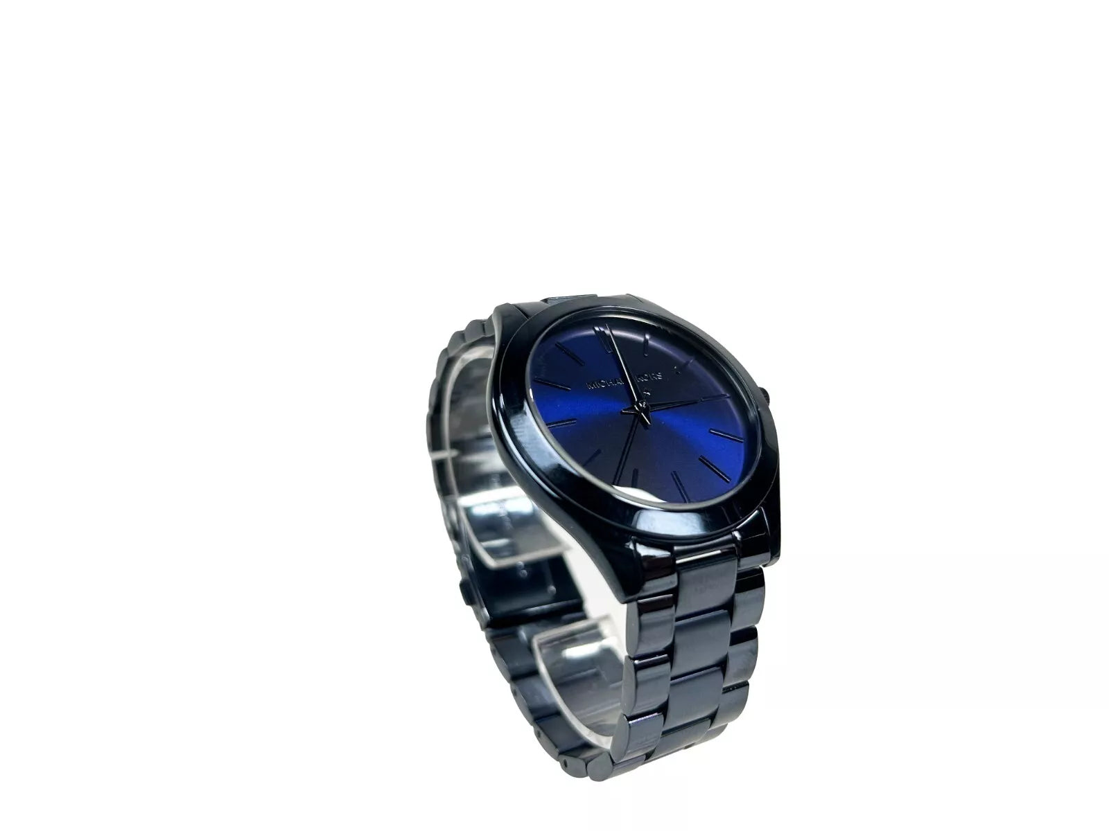Тънък часовник Michael Kors Runway от неръждаема стомана MK3419 син