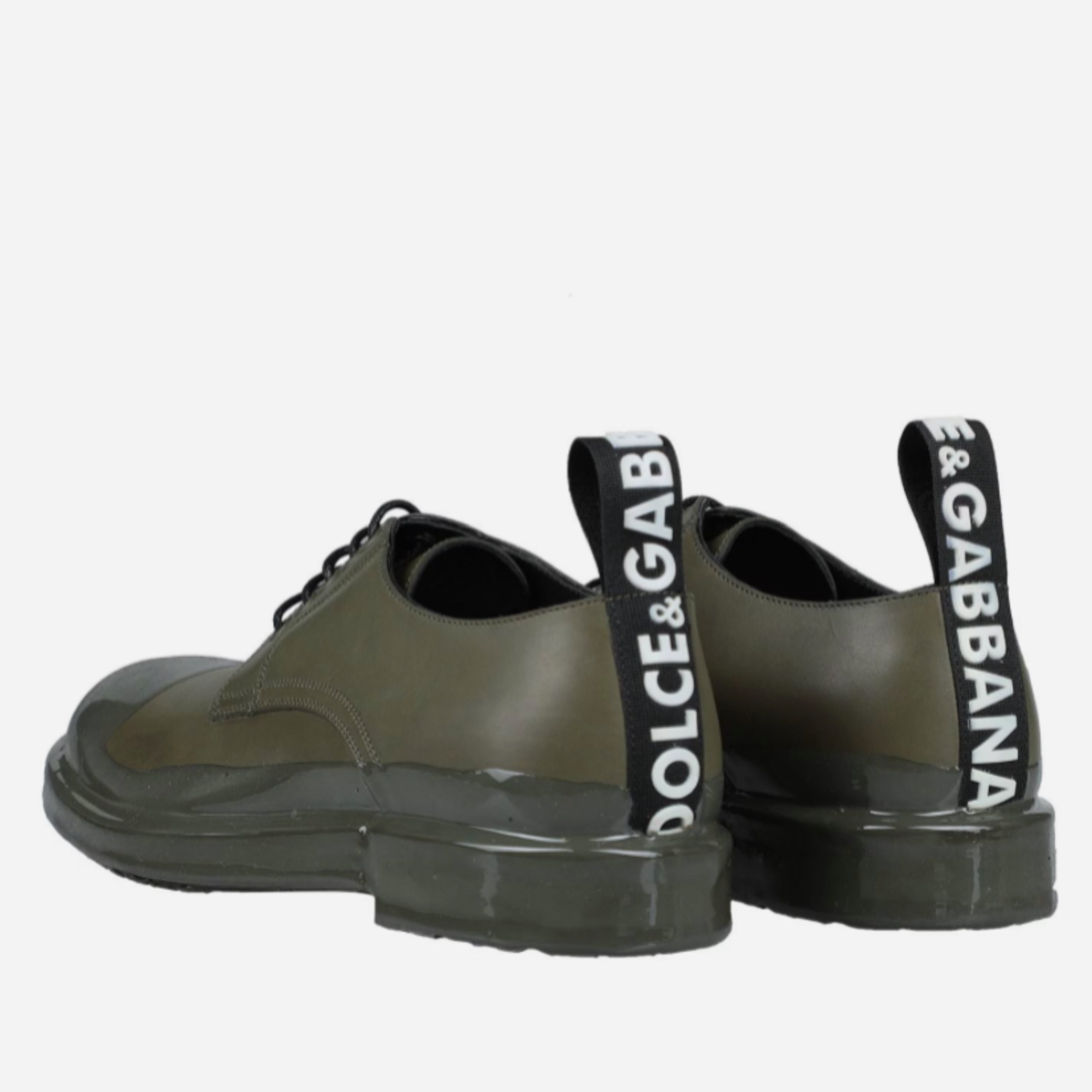 Мъжки елегантни обувки в милитари зелено DOLCE & GABBANA
Men’s Luxury Military Green Formal Shoes