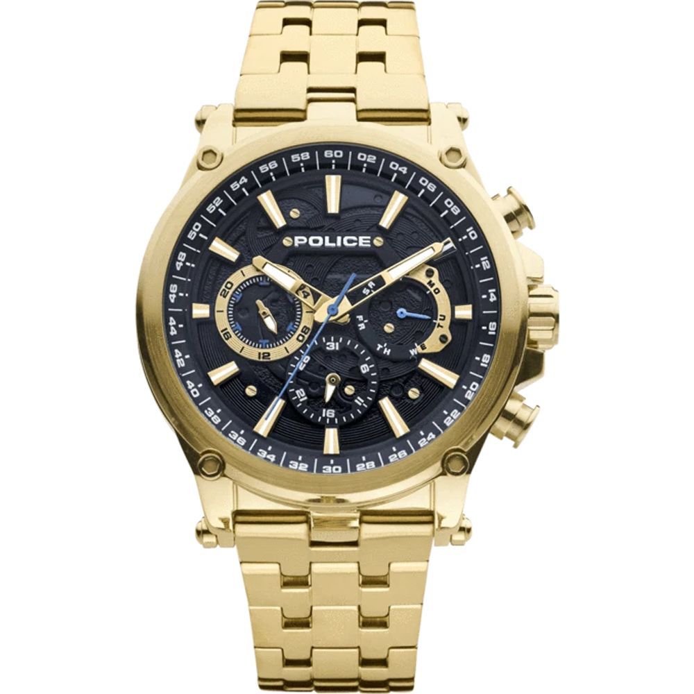 Police Gold Stainless Steel Stainless Steel Watch