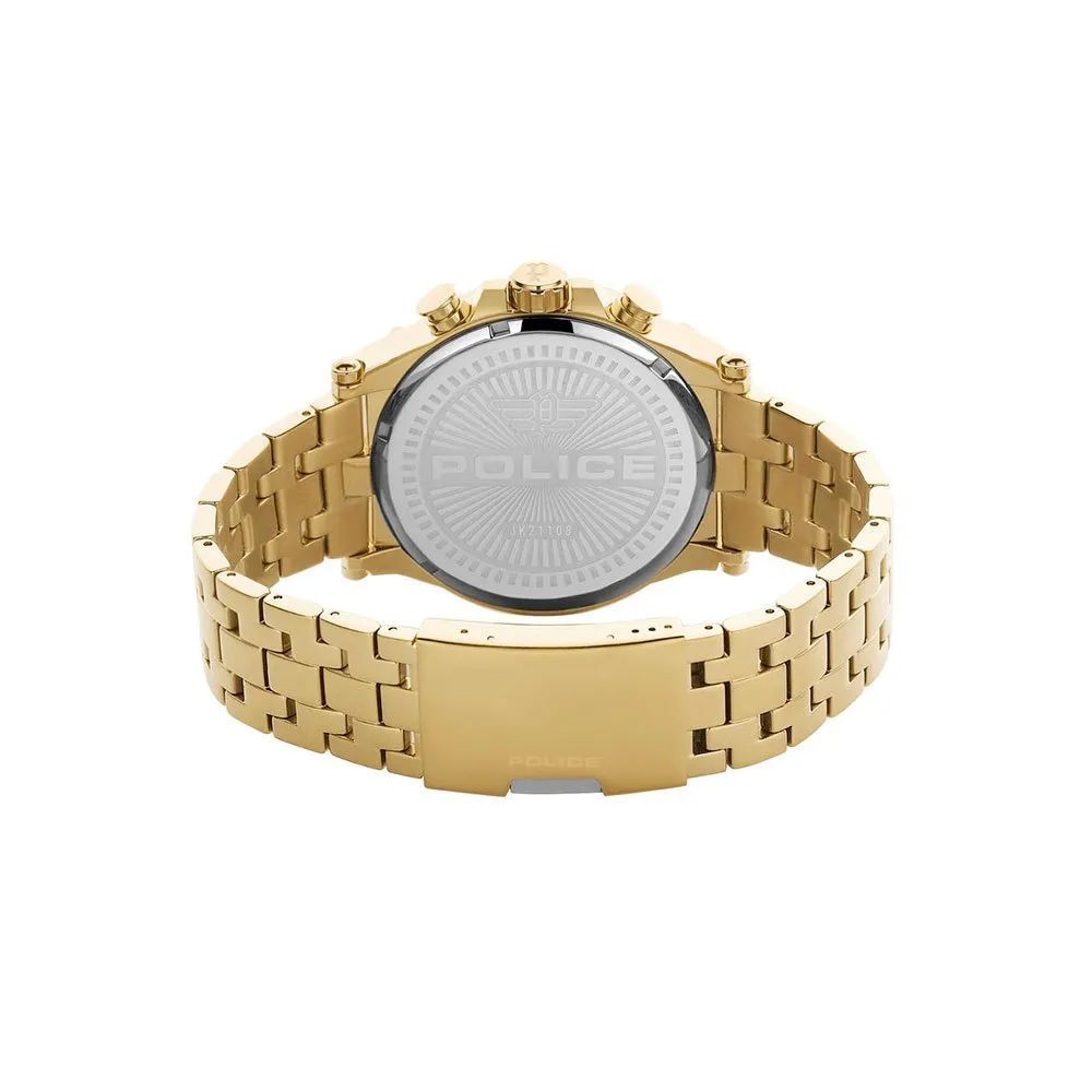 Police Gold Stainless Steel Stainless Steel Watch