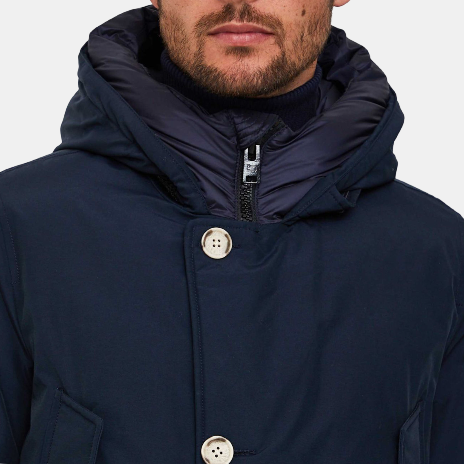 Мъжко парка яке Woolrich Arctic Parka Men Down Jacket CFWOOU0483MRUT0001 Close-Up