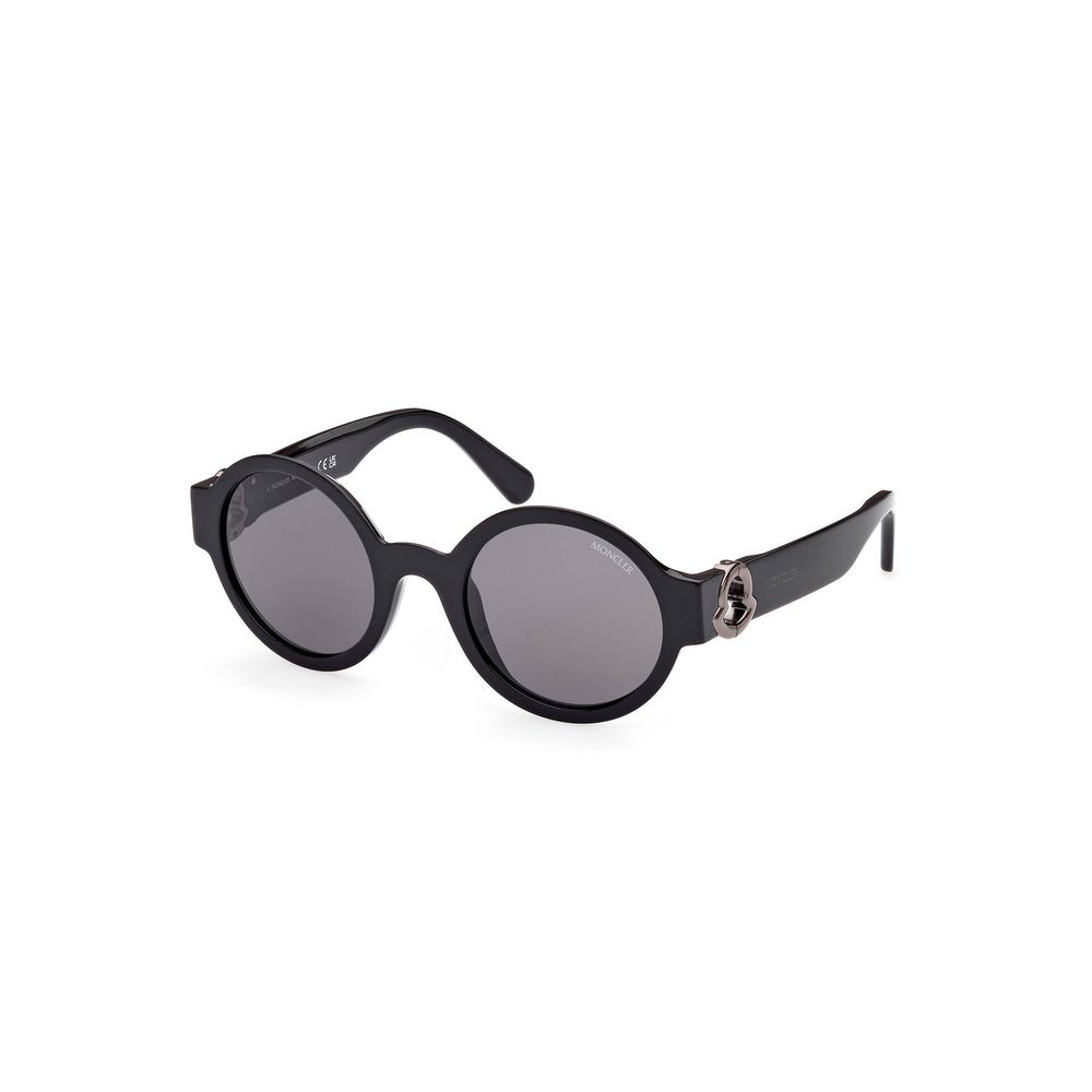 Moncler Black Pantograph Women Sunglass