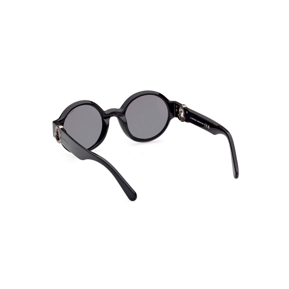 Moncler Black Pantograph Women Sunglass
