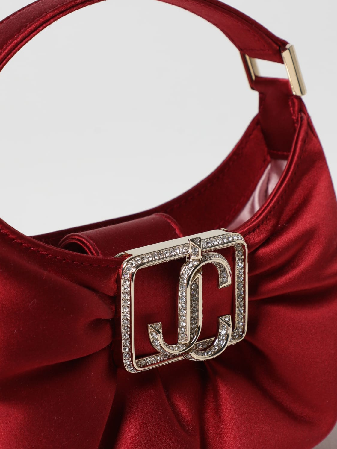 Jimmy Choo дамска сатенена чанта