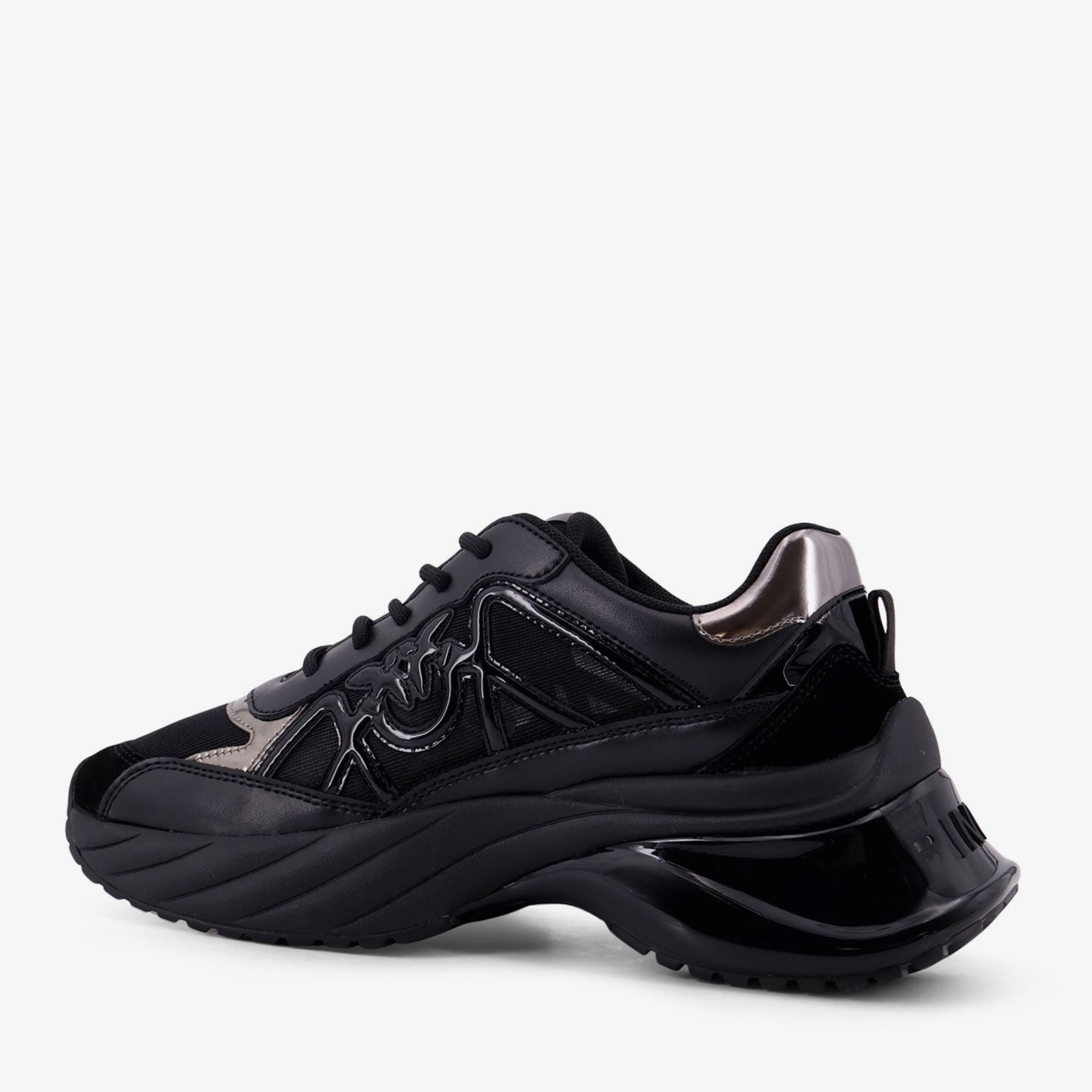 Дамски маратонки Women’s sneakers Pinko Ariel 33 SS0135 P142 Z99 Black heel view