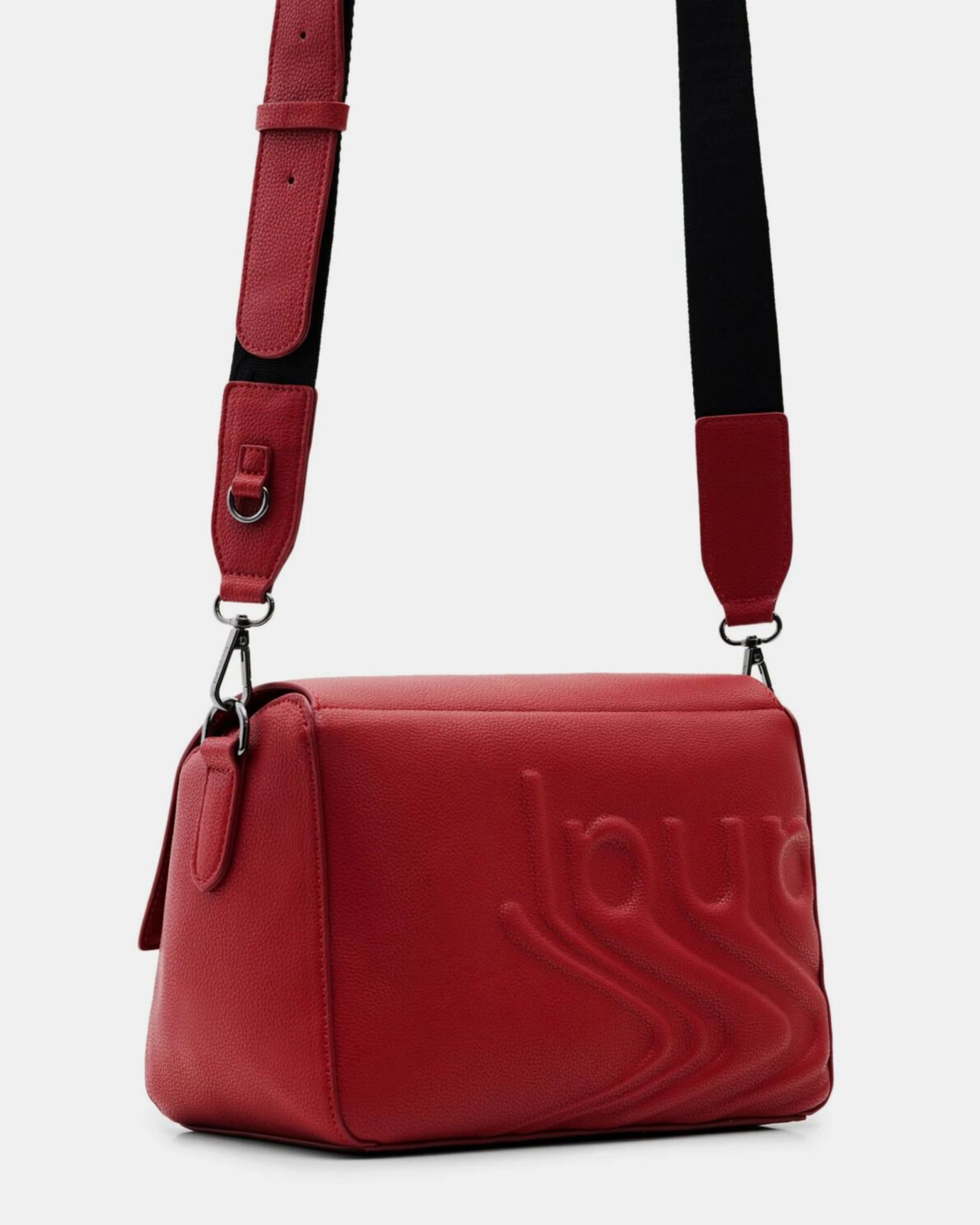 Дамска чанта в червено Women’s shoulder bag Desigual Psico Logo Phuket Straight
22WAXPA8 3000 Red back cropped view