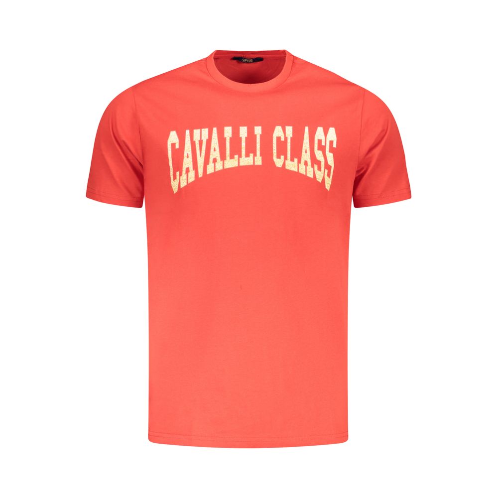 Мъжка тениска Men's t-shirt Cavalli Class
TXT61AJD060 02000 Red front view