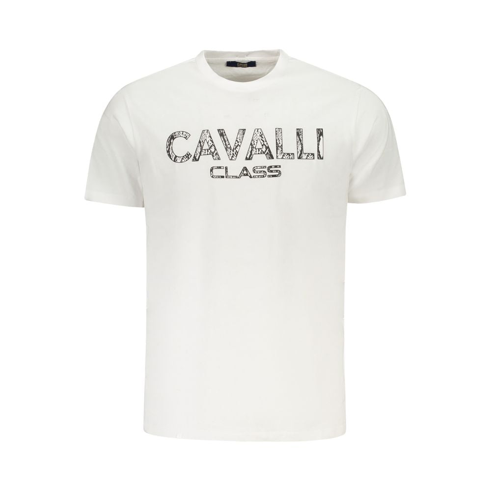 Мъжка тениска Men's t-shirt Cavalli Class
TXT61GJD060 00533 White front view