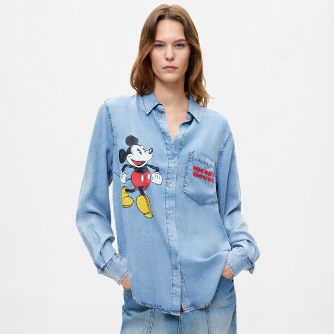 Дамска риза Desigual women’s shirt 26WWCW09 5053 front view