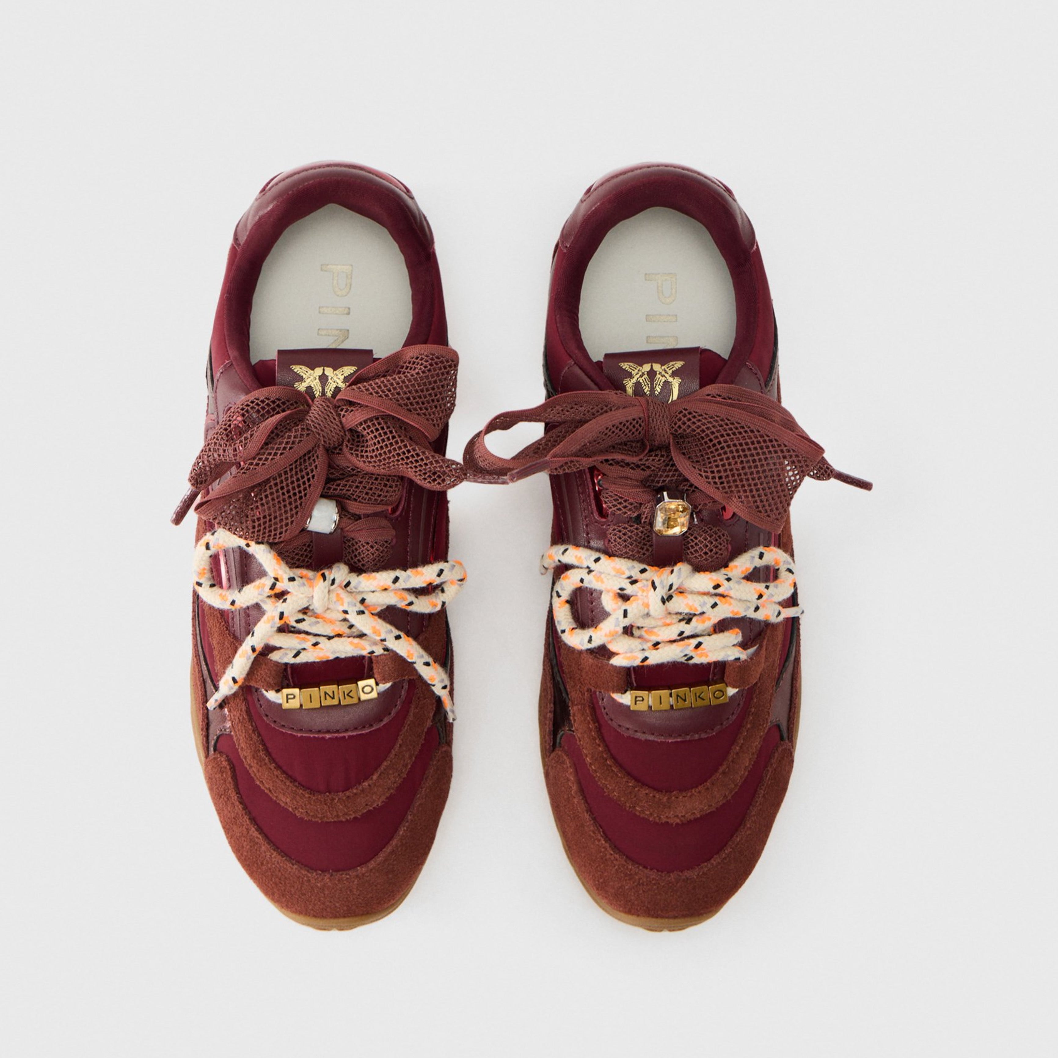 Дамски кецове Women’s sneakers Pinko Yulia
SS0185 P076 CR8 Bordeaux Top view