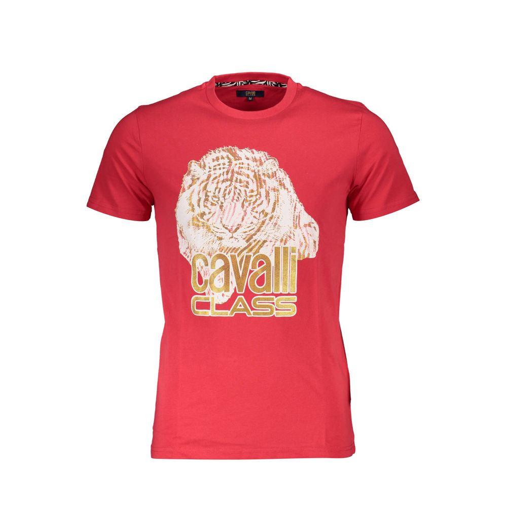 Мъжка тениска Men’s t-shirt Cavalli Class
QXT61WJD060 6406F0A 02000 Red front view