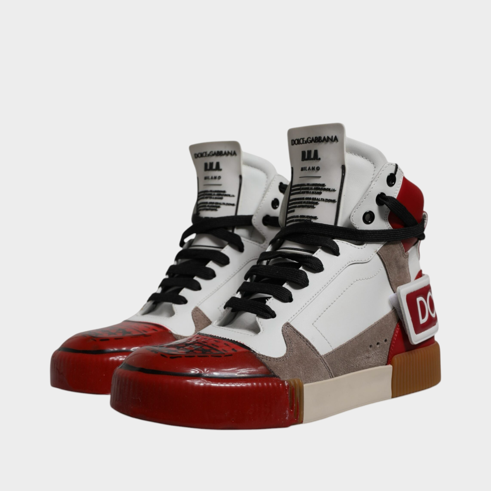 Мъжки високи кецове Dolce & Gabbana DNA High Top Men Sneakers CS1619 AA162