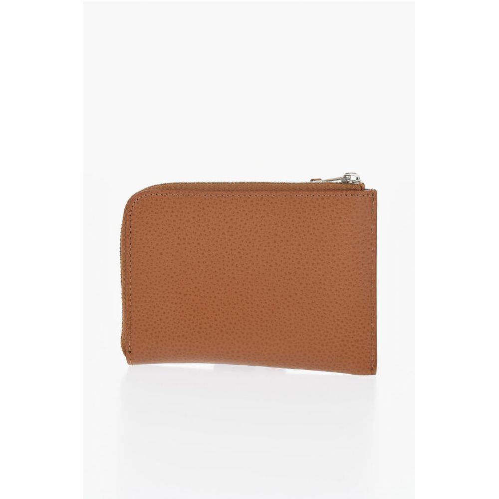 Palm Angels Brown Calfskin Wallet