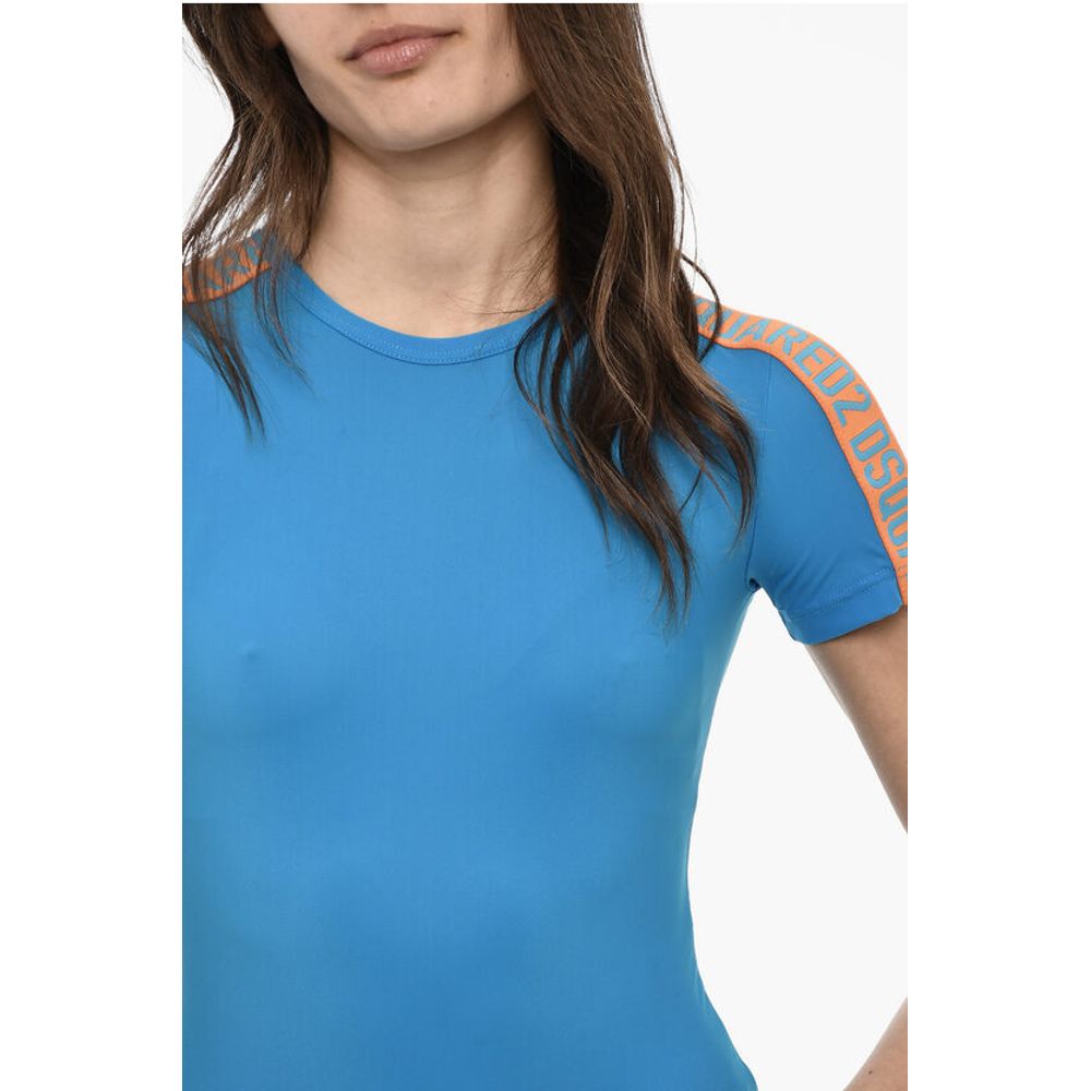 Dsquared² Logoed Bands Shorts Sleeve Body