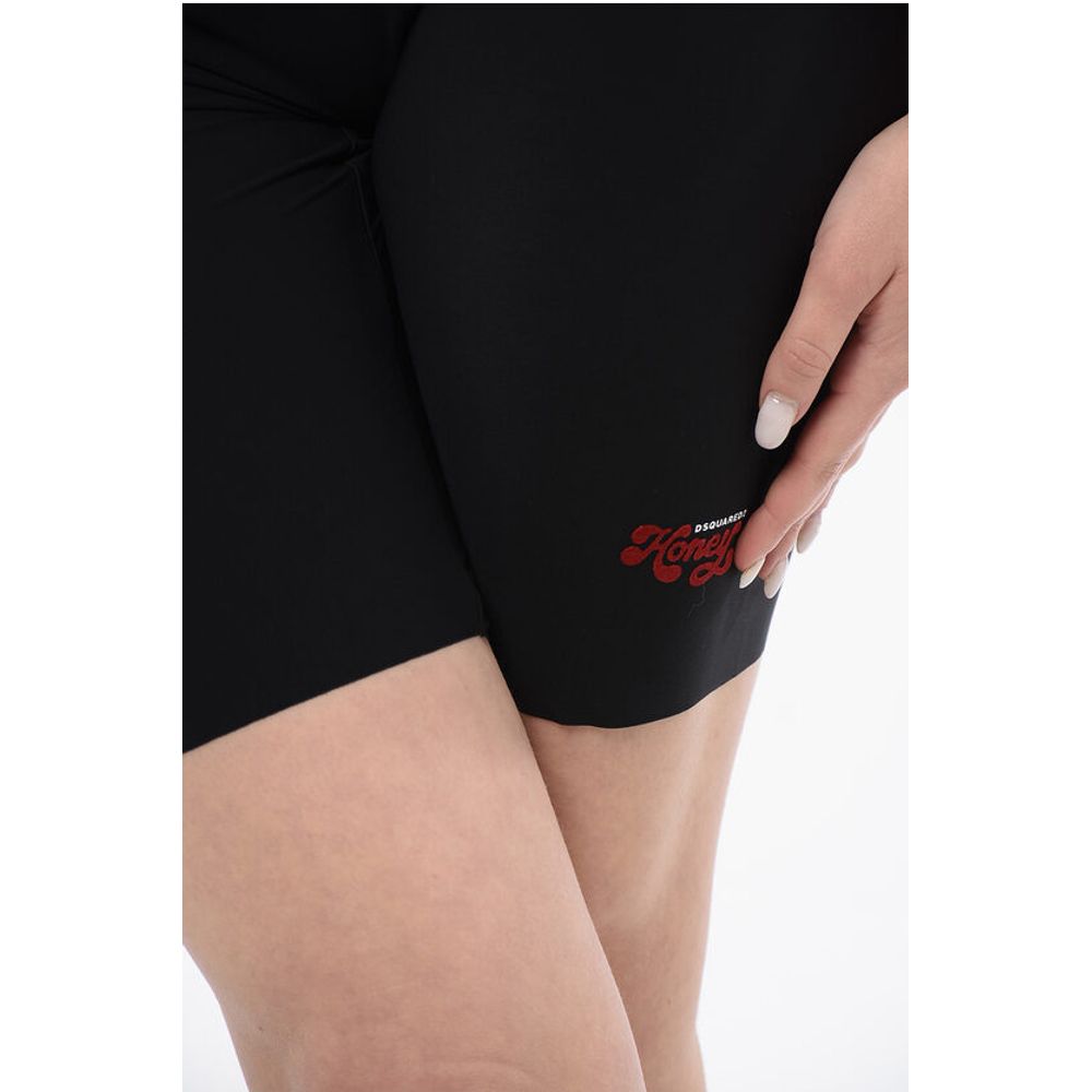 Dsquared² HONEY Stretch Nylon Biker Shorts