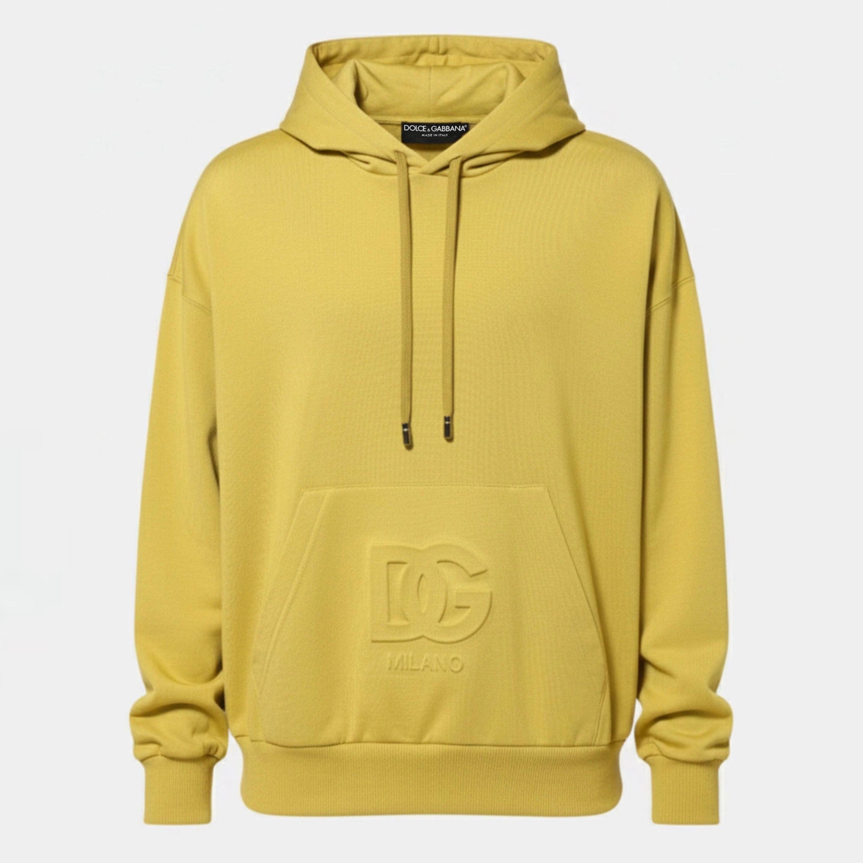 Мъжки суичър Men’s cotton sweatshirt DOLCE & GABBANA G9XI2Z HU7AL V0615 Yellow