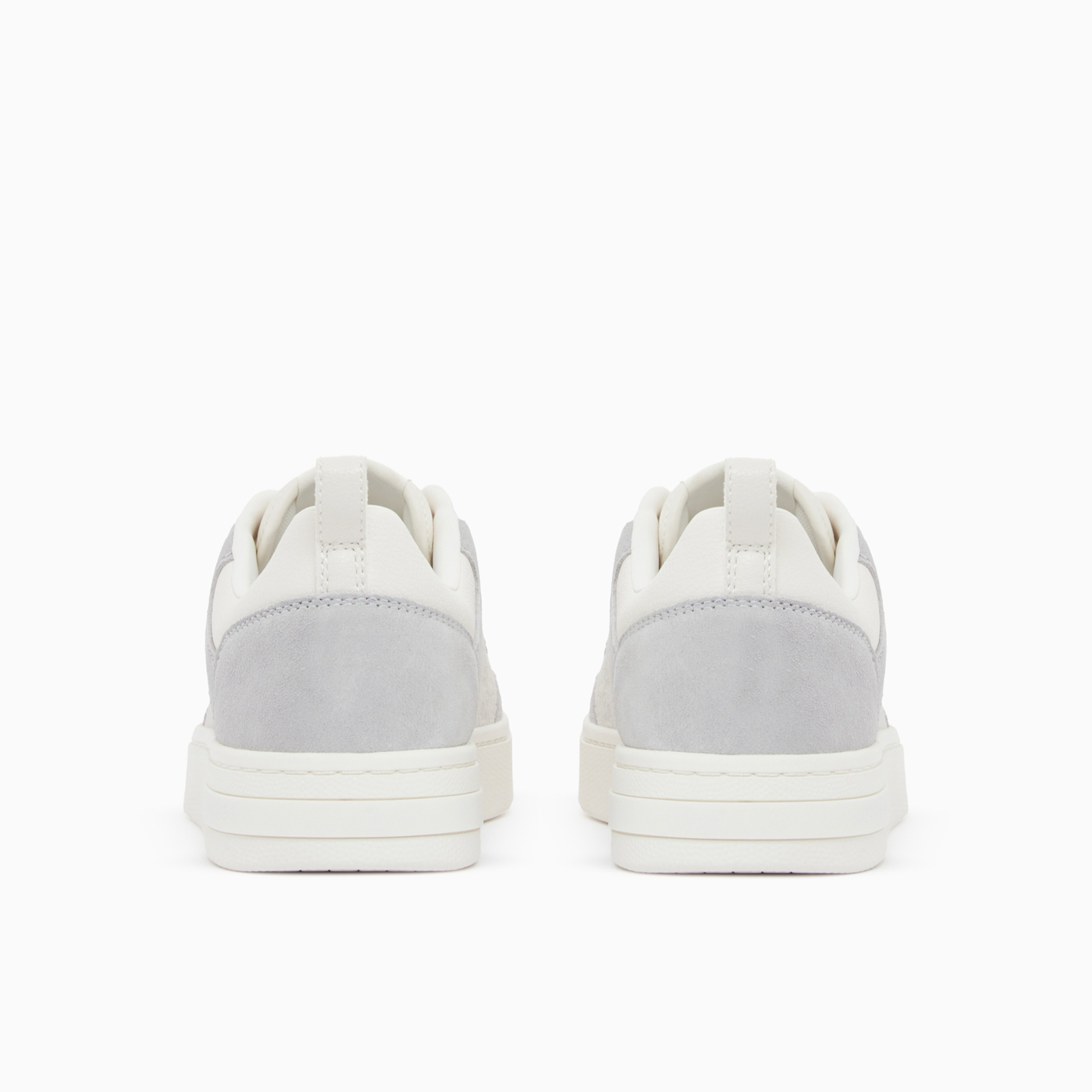 Мъжки бели кецове Armani Exchange Men Sneakers XM003388 AF27475 U0003 Heel View