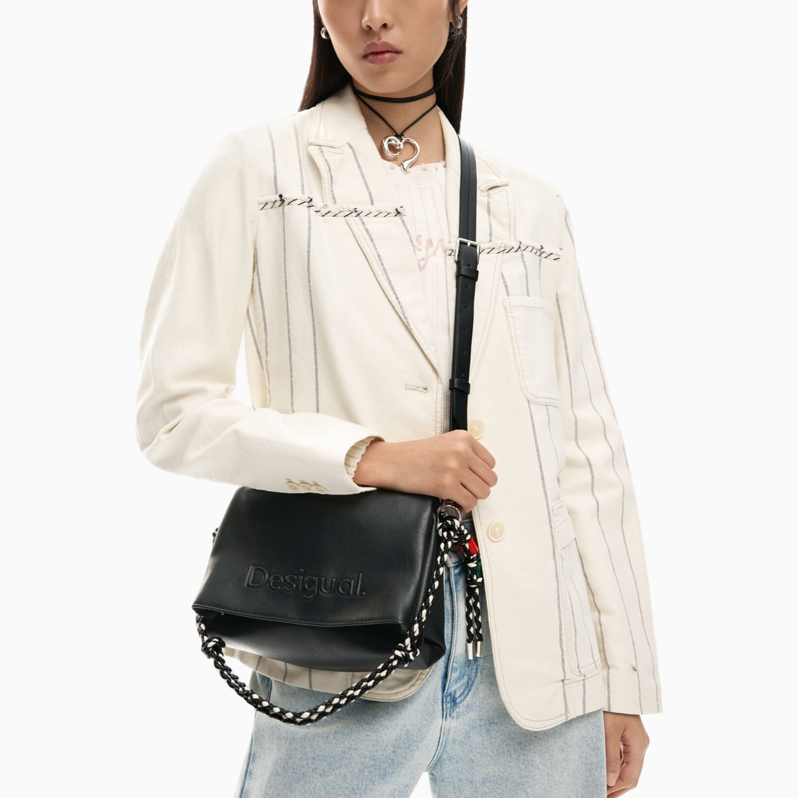 Дамска чанта Desigual Women Cross Body Bag 26SAXP61 2000U Model View