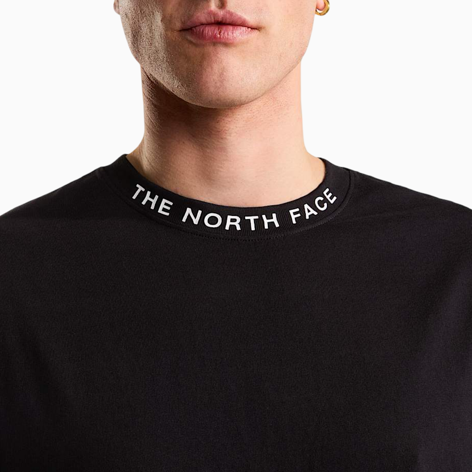 Мъжка черна тениска The North Face Zumu Men T-shirt NF0A8GUY Close-Up