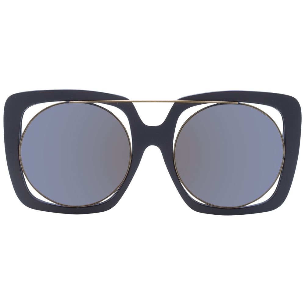 Yohji Yamamoto Brown Unisex Sunglasses