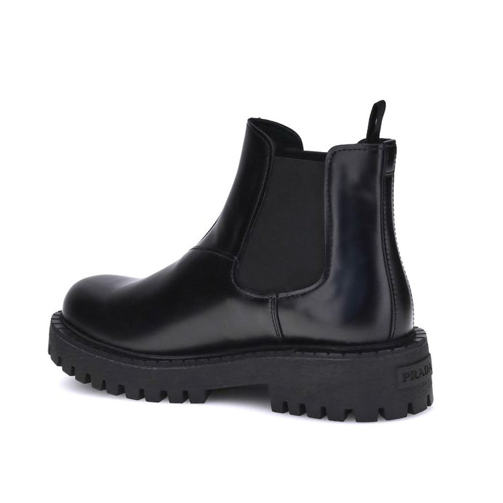 Мъжки боти Men’s ankle Chelsea boots PRADA
2TE211FG001B4L F0002 Black heel view