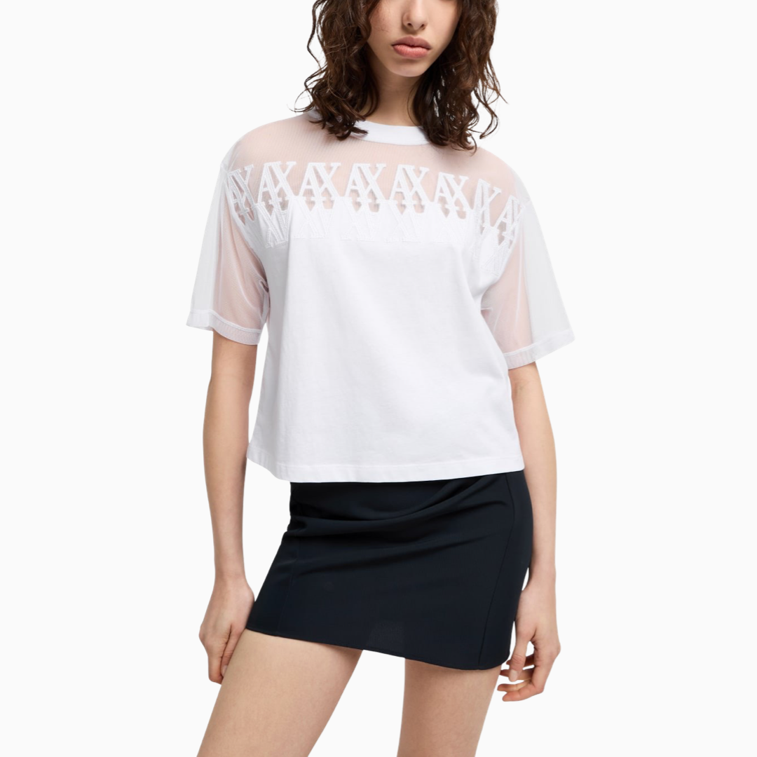 Дамска бяла тениска Armani Exchange
XW000516 AF10359