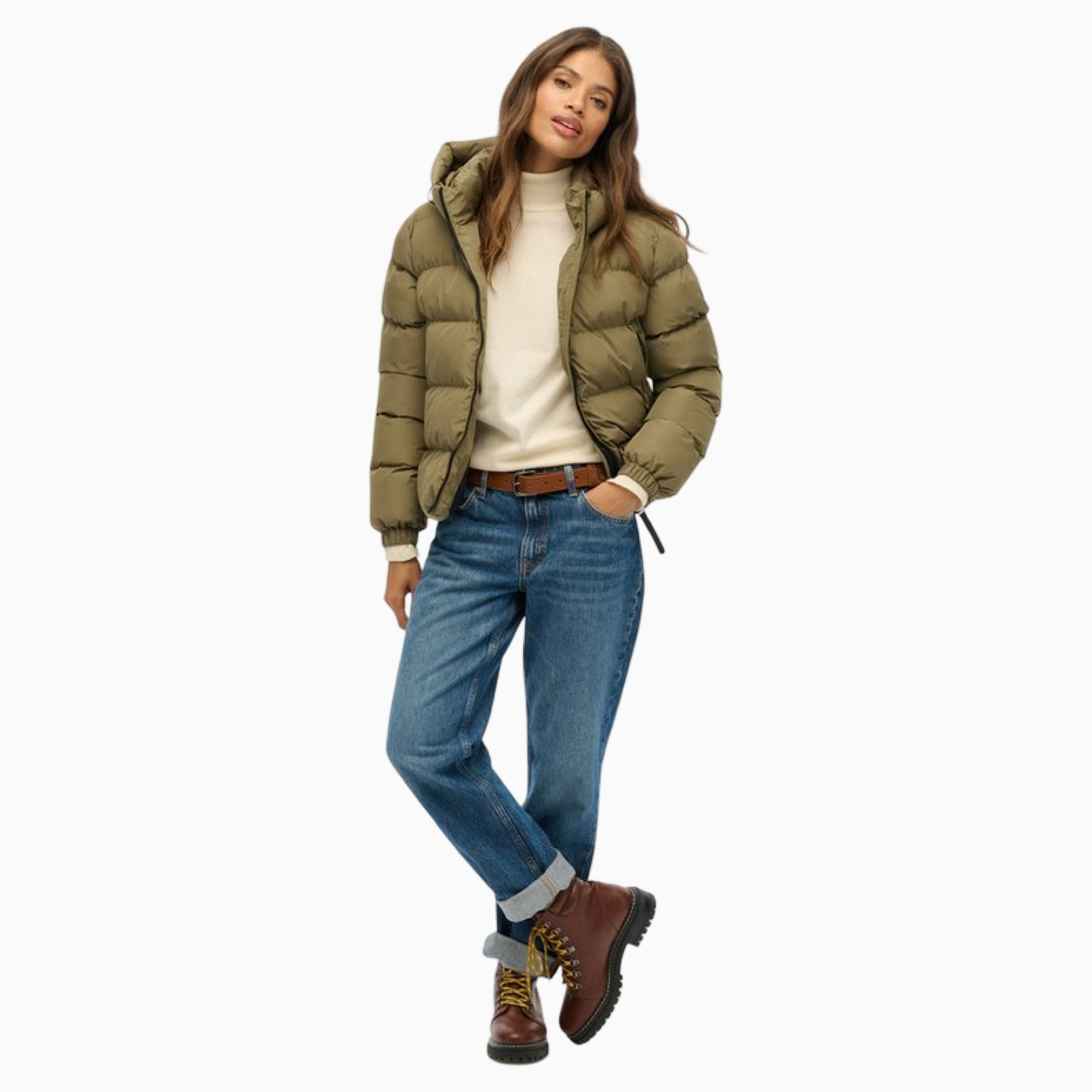 Дамско зимно яке Superdry Women Jacket W5011996A Front View