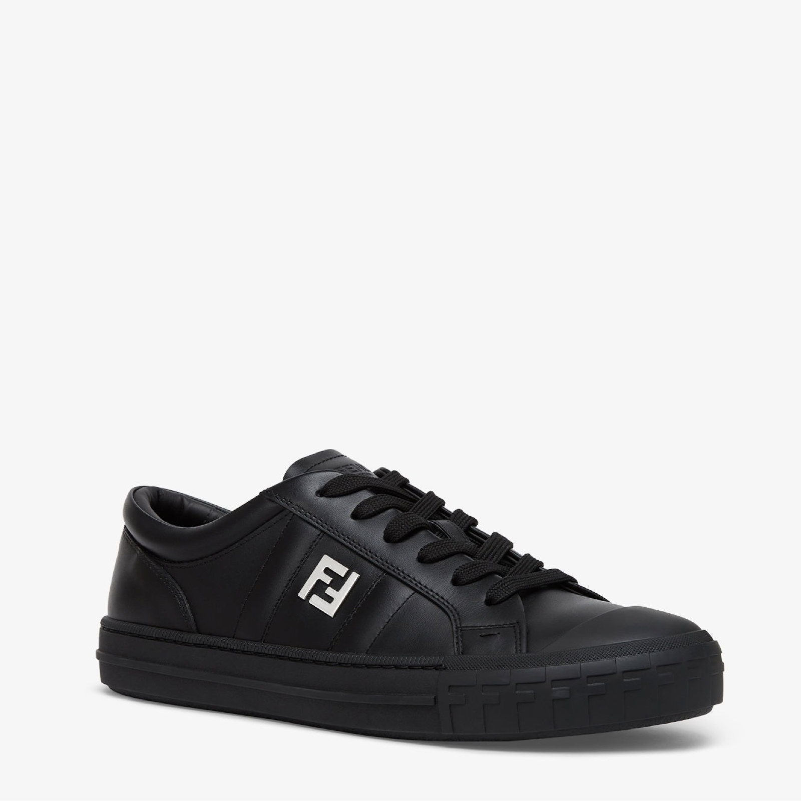 Дамски черни маратонки Fendi Domino Men Sneakers