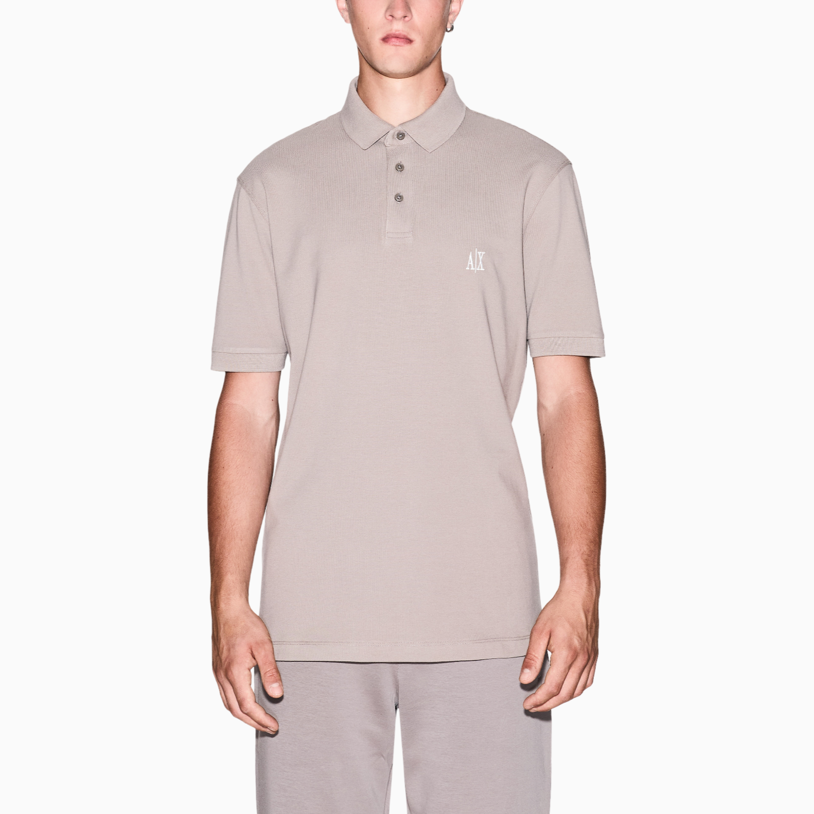 Мъжка поло тениска Armani Exchange Men Polo XM000367 AF13022 U6107 Front View