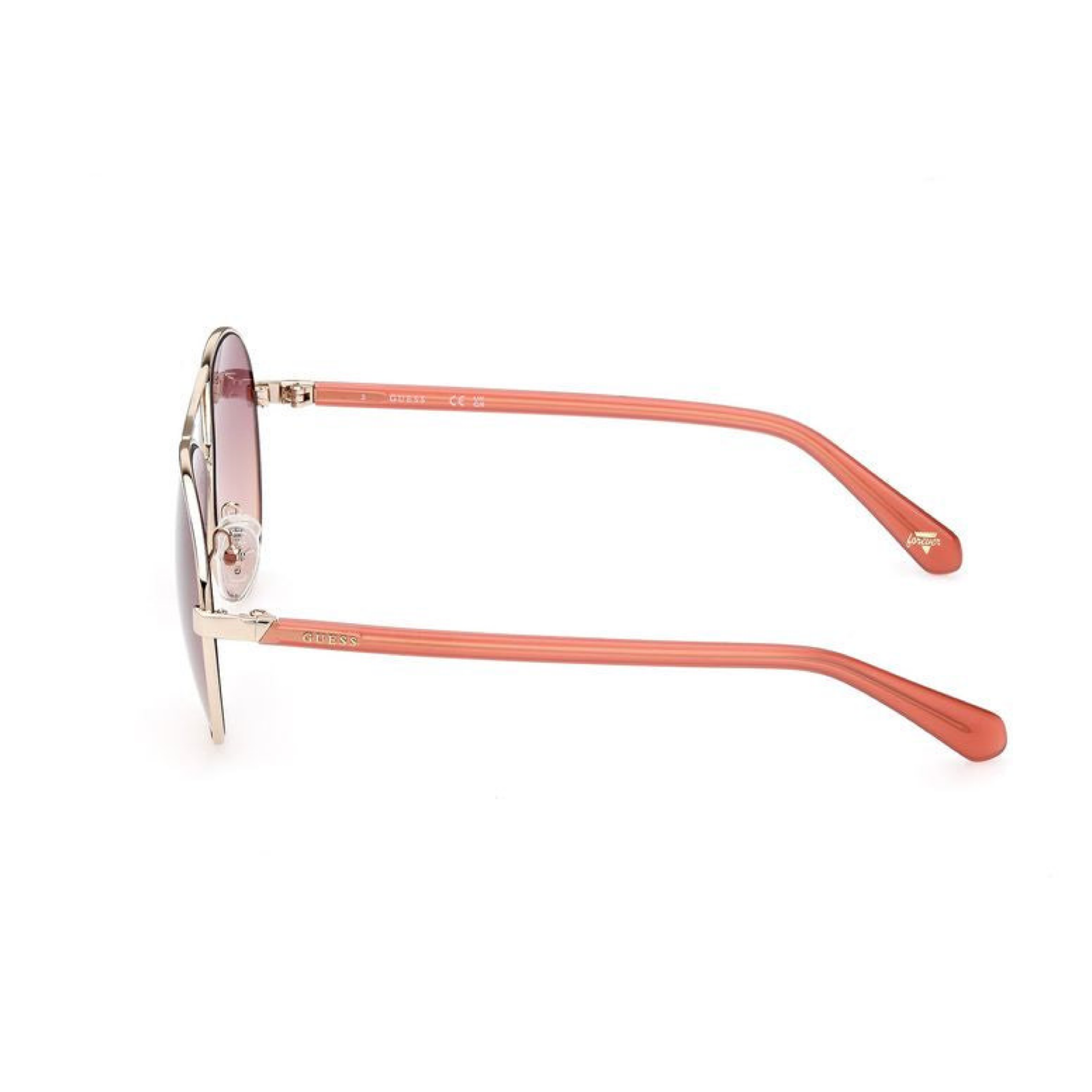 Guess Gold Metal Sunglasses