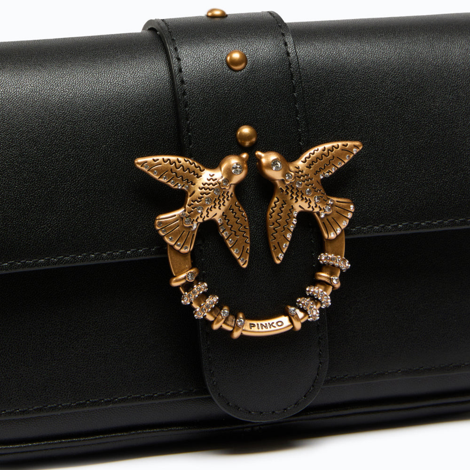 Дамска чанта Pinko Love Bag Pocket 107072A0F1 Z99Q Women Shoulder Bag Close-Up