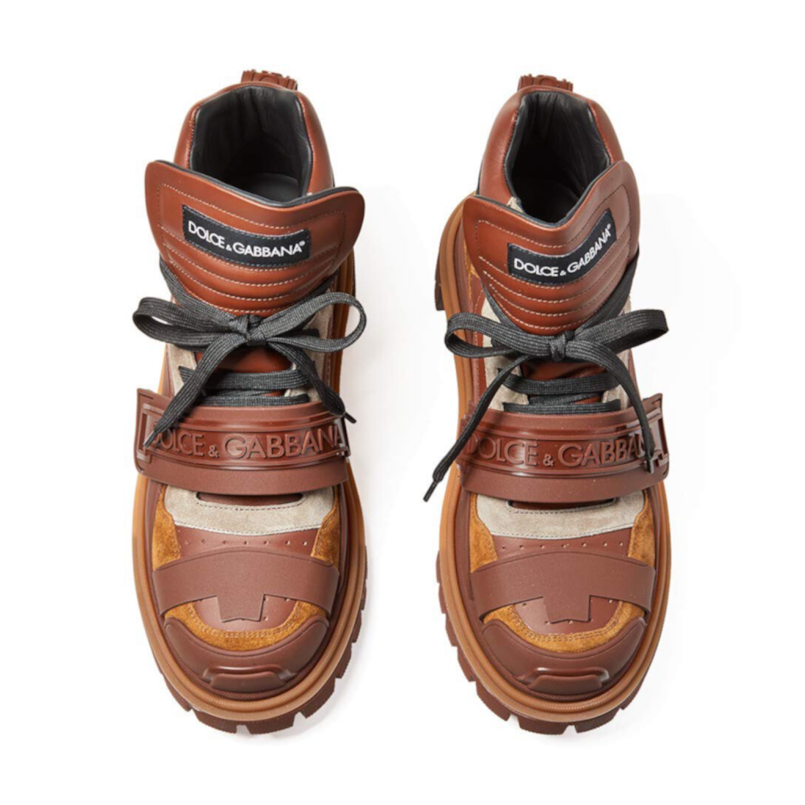 Dolce & Gabbana Trekking Men Boots CS1699 AJ0121 8S514 Top View