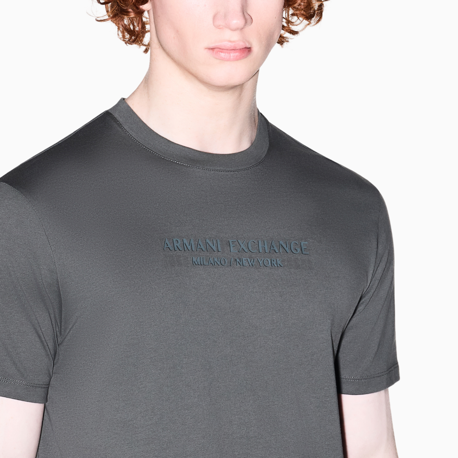 Мъжка тениска Armani Exchange Men T-shirt XM001280 AF10361 M8317 Close-Up