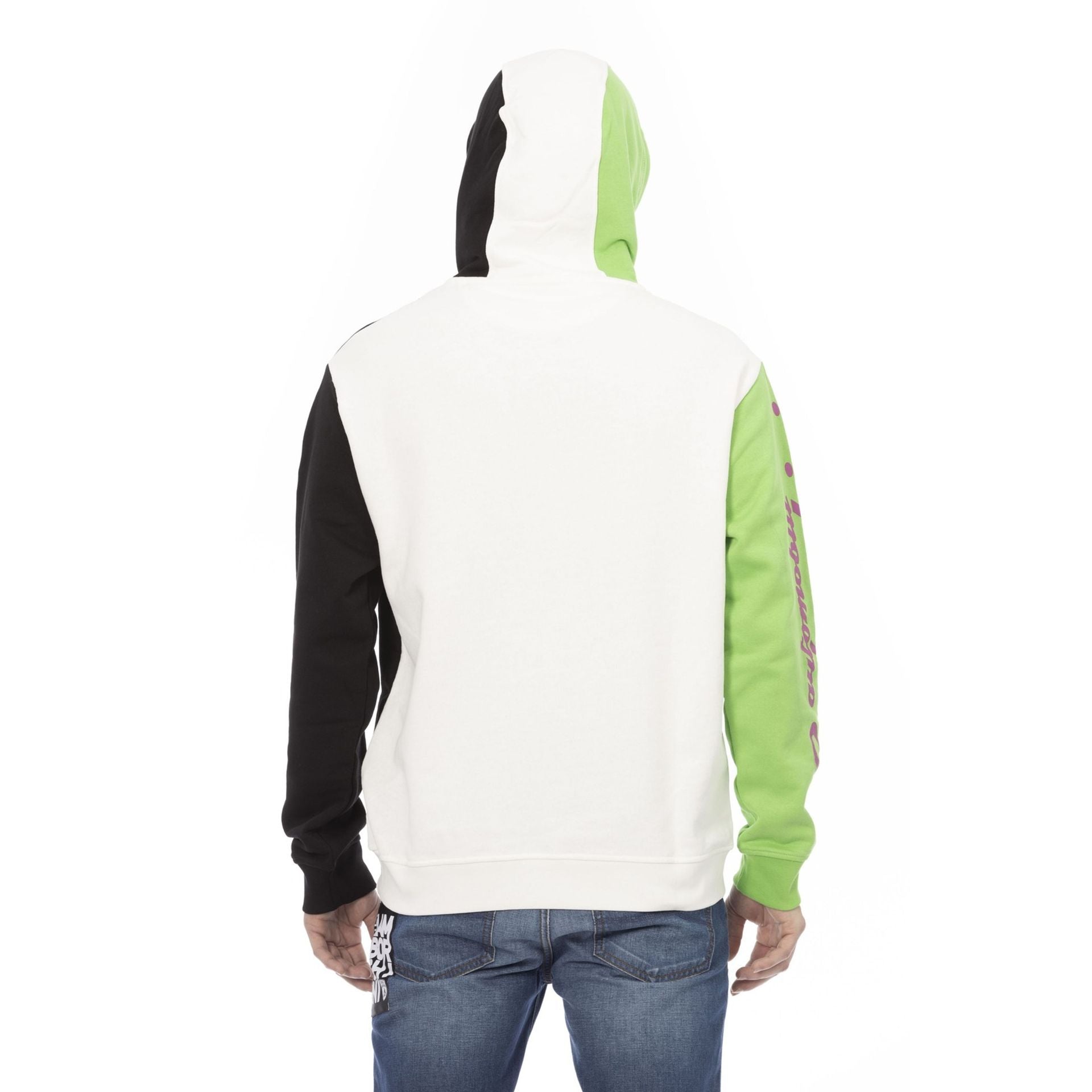 Мъжки суичър с качулка Men’s sweasthirt Automobili Lamborghini 72XBI013CJ315 005 WHITEISI Back view