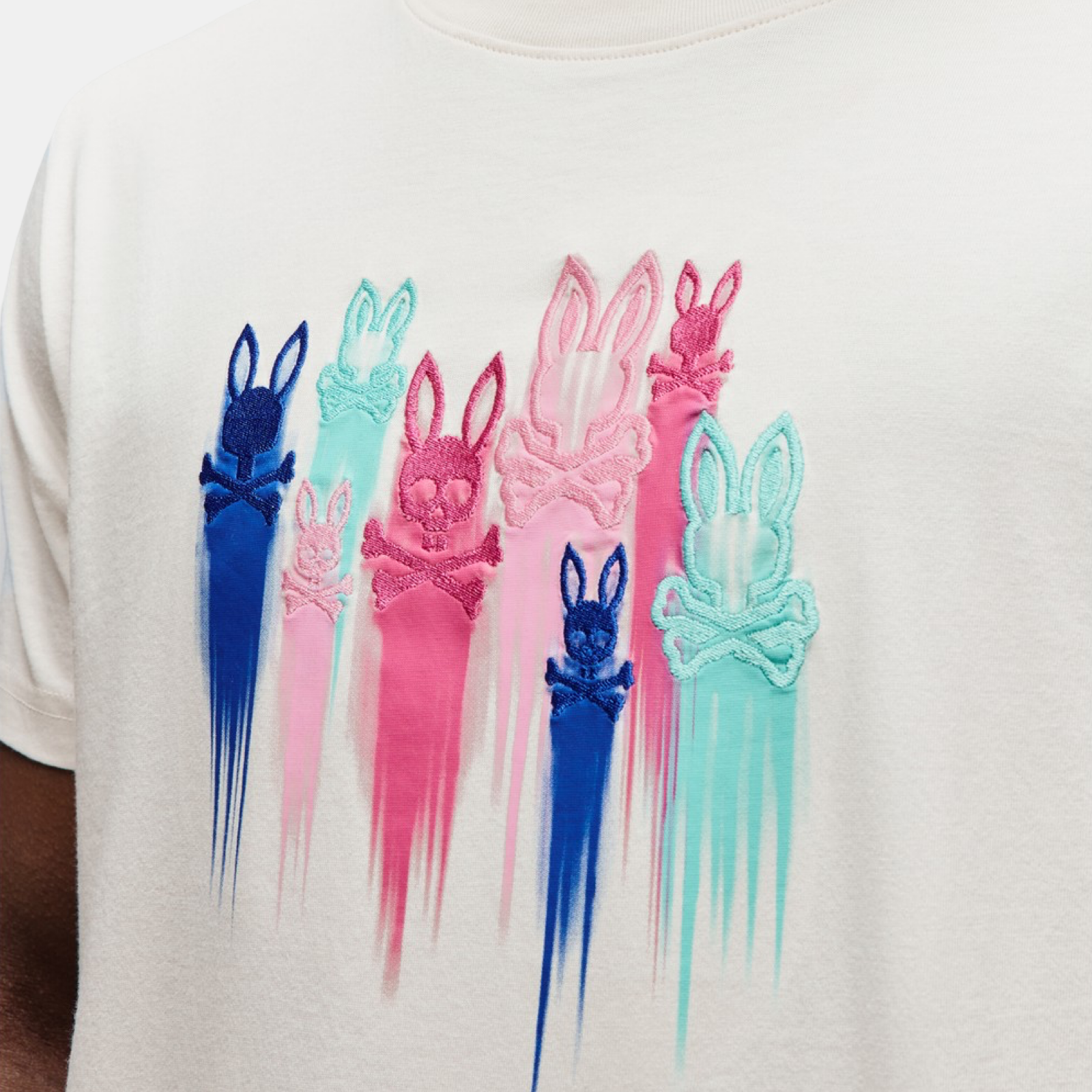 Мъжка тениска Psycho Bunny Men T-shirt MT0200228 Close-Up