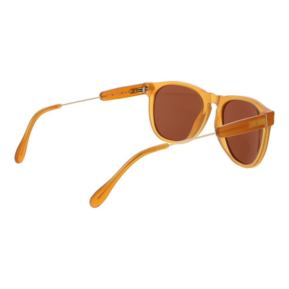 Serengeti Orange Men Sunglasses