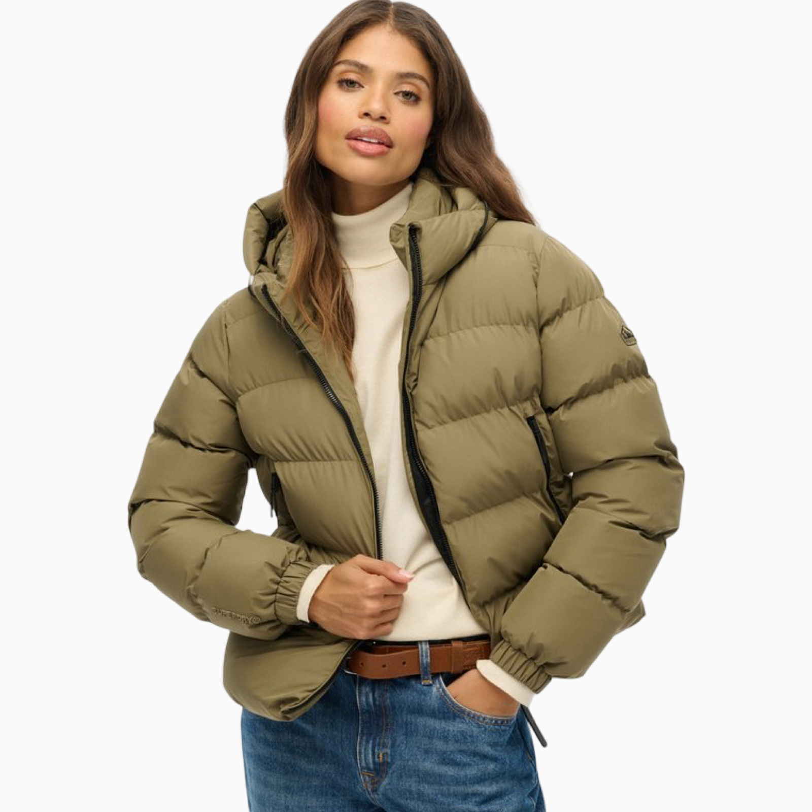 Дамско зимно яке Superdry Women Jacket W5011996A Front View