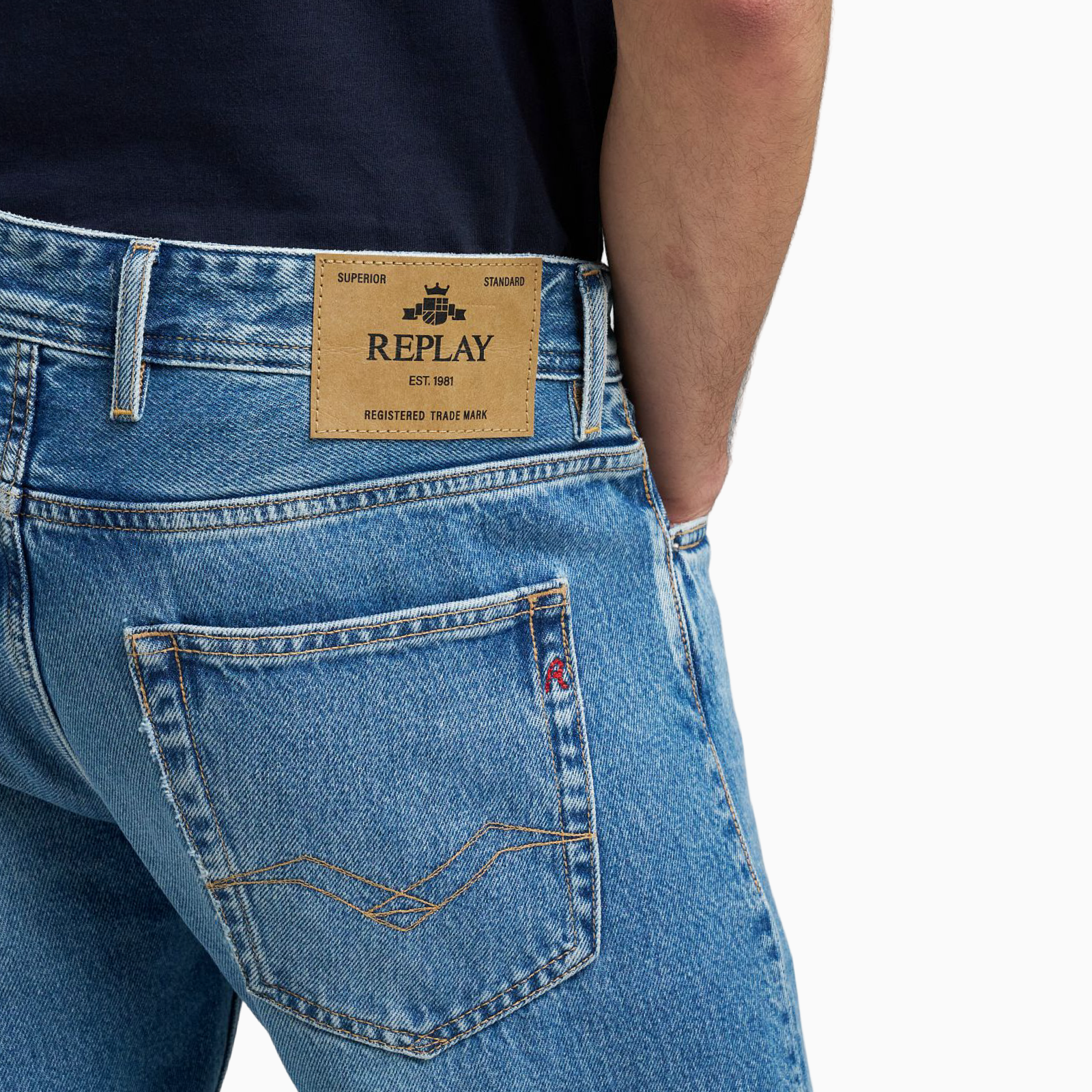 Мъжки дънки Replay Men Jeans MA972.000.886 0C2 Close-Up