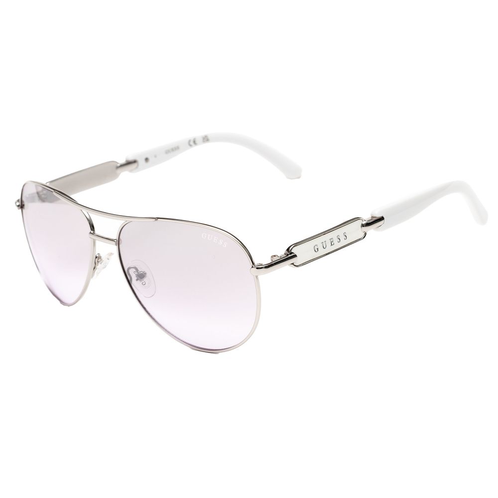 Guess Gray Metal Sunglasses