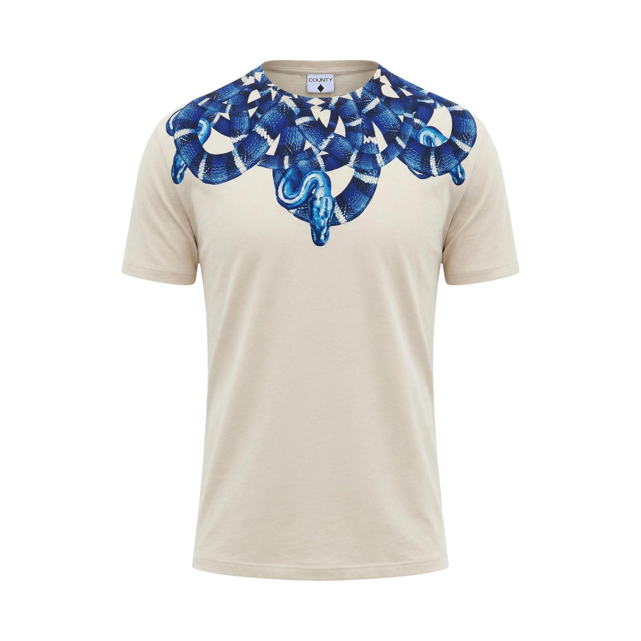 Мъжка тениска Marcelo Burlon County Of Milan Men T-shirt S6CMMATH062 Front View