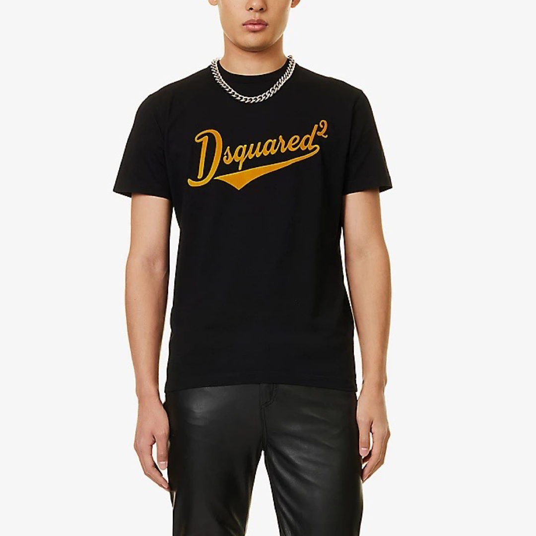 Мъжка черна тениска Dsquared² Men T-Shirt