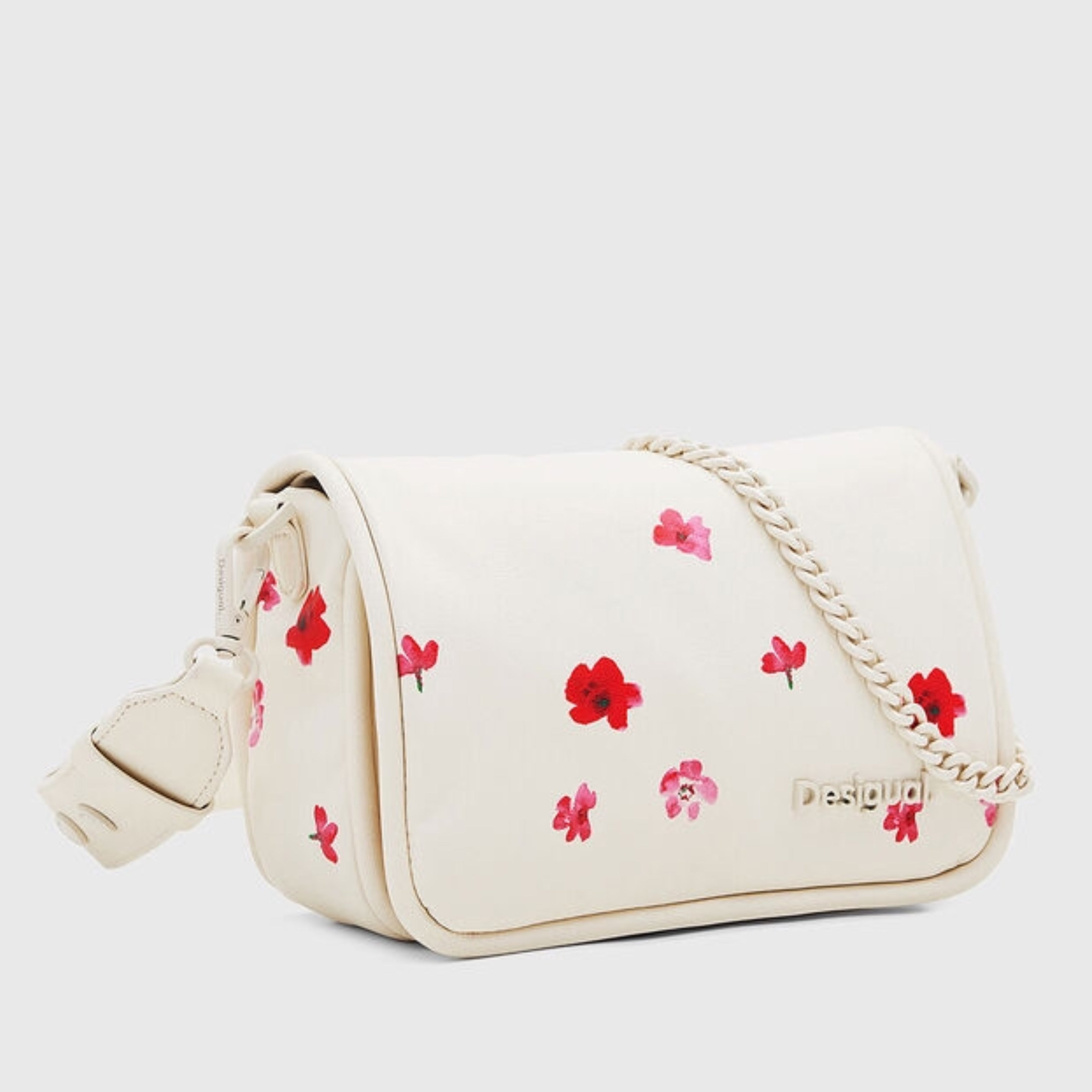 Дамска чанта за рамо Women’s S padded flower shoulder bag Desigual 24SAXP771001U